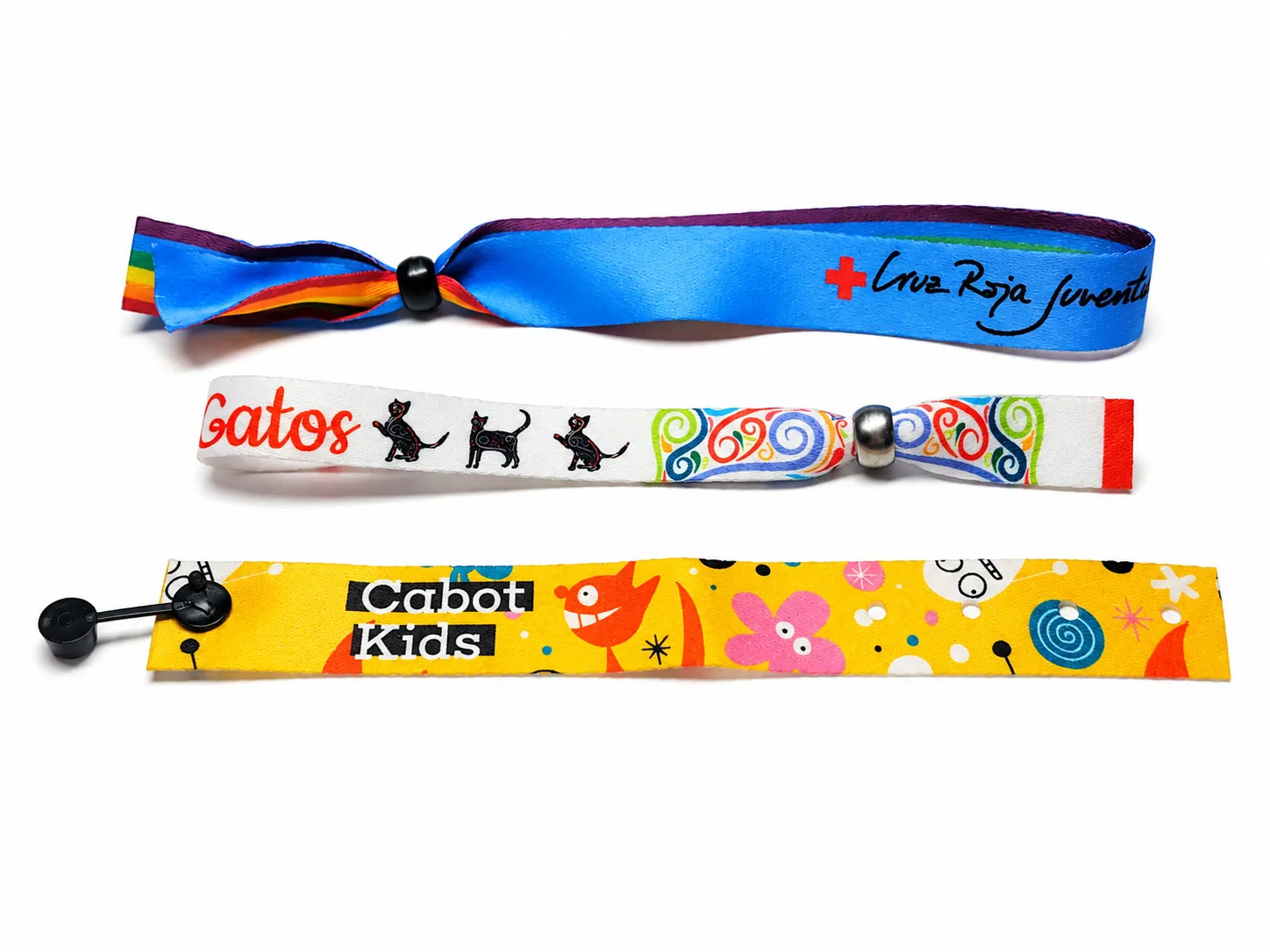 Pulsera de Tela con Broche 3