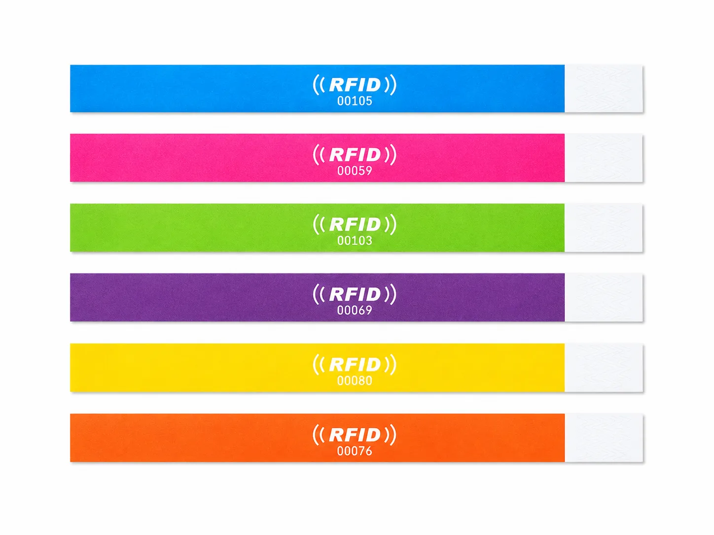 Pulsera Tyvek RFID/NFC 2