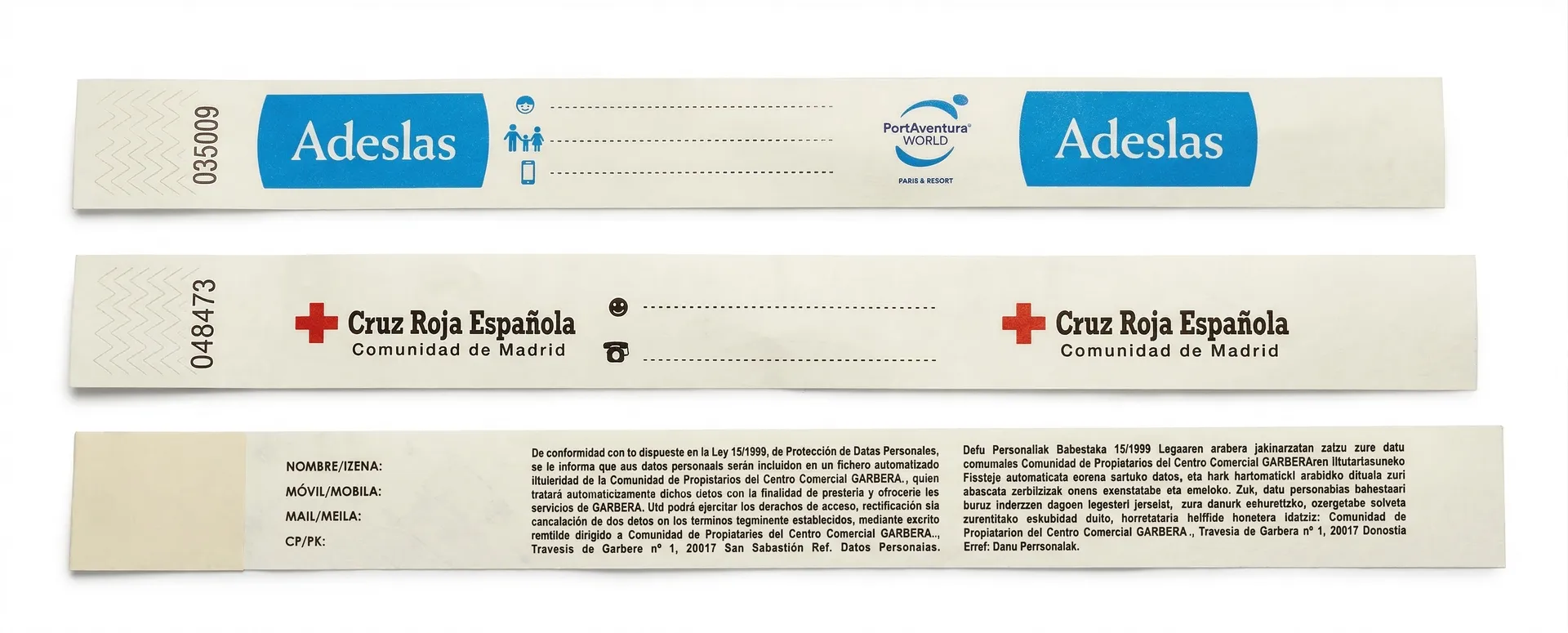 Pulsera Tyvek 7