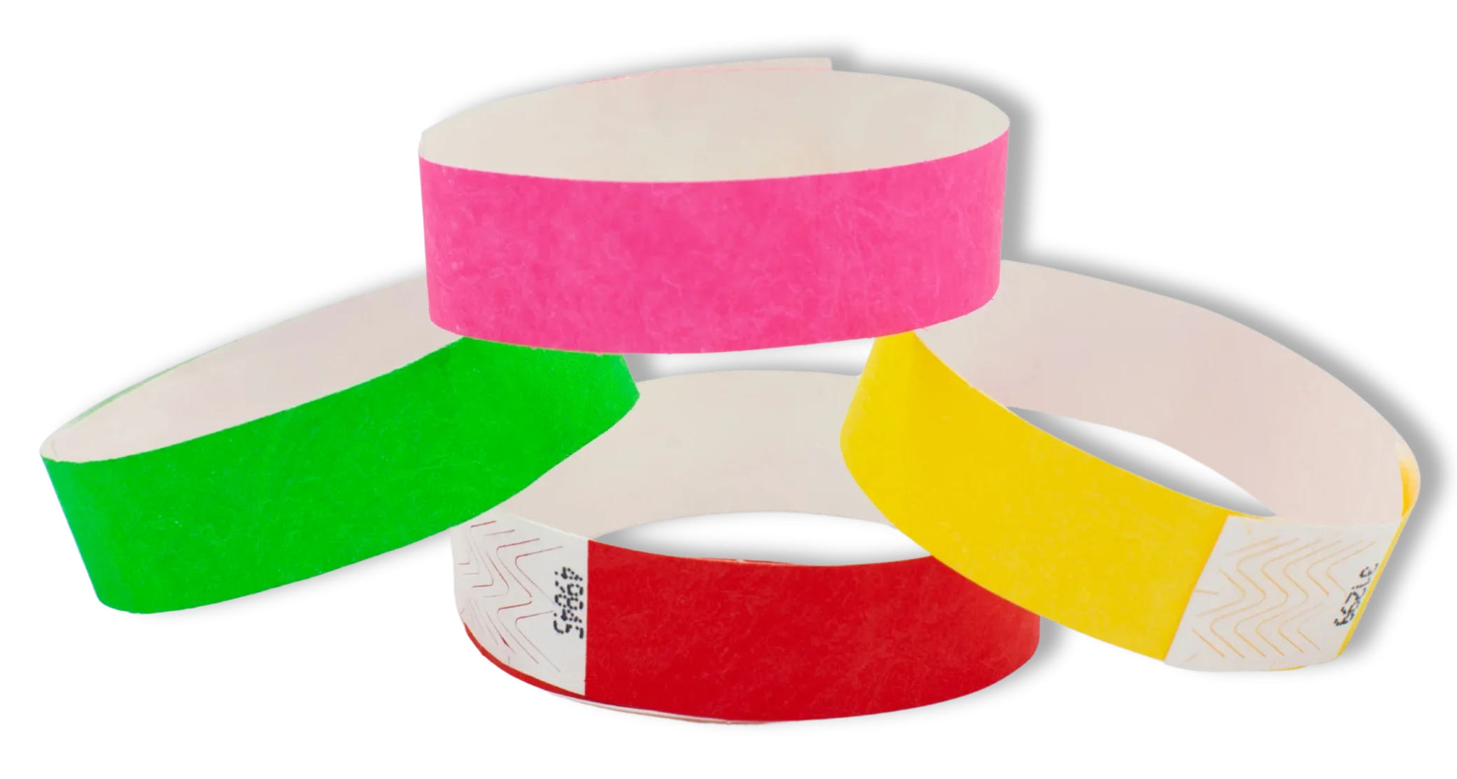 Pulseras identificativas Tyvek